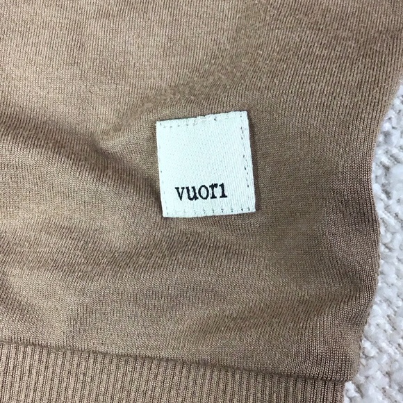 Vuori Halo Crew Goldenrod Heather Sweatshirt Women’s Large - Picture 7 of 11